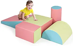 best baby shower gifts for girl - Costzon crawl and climb foam play set